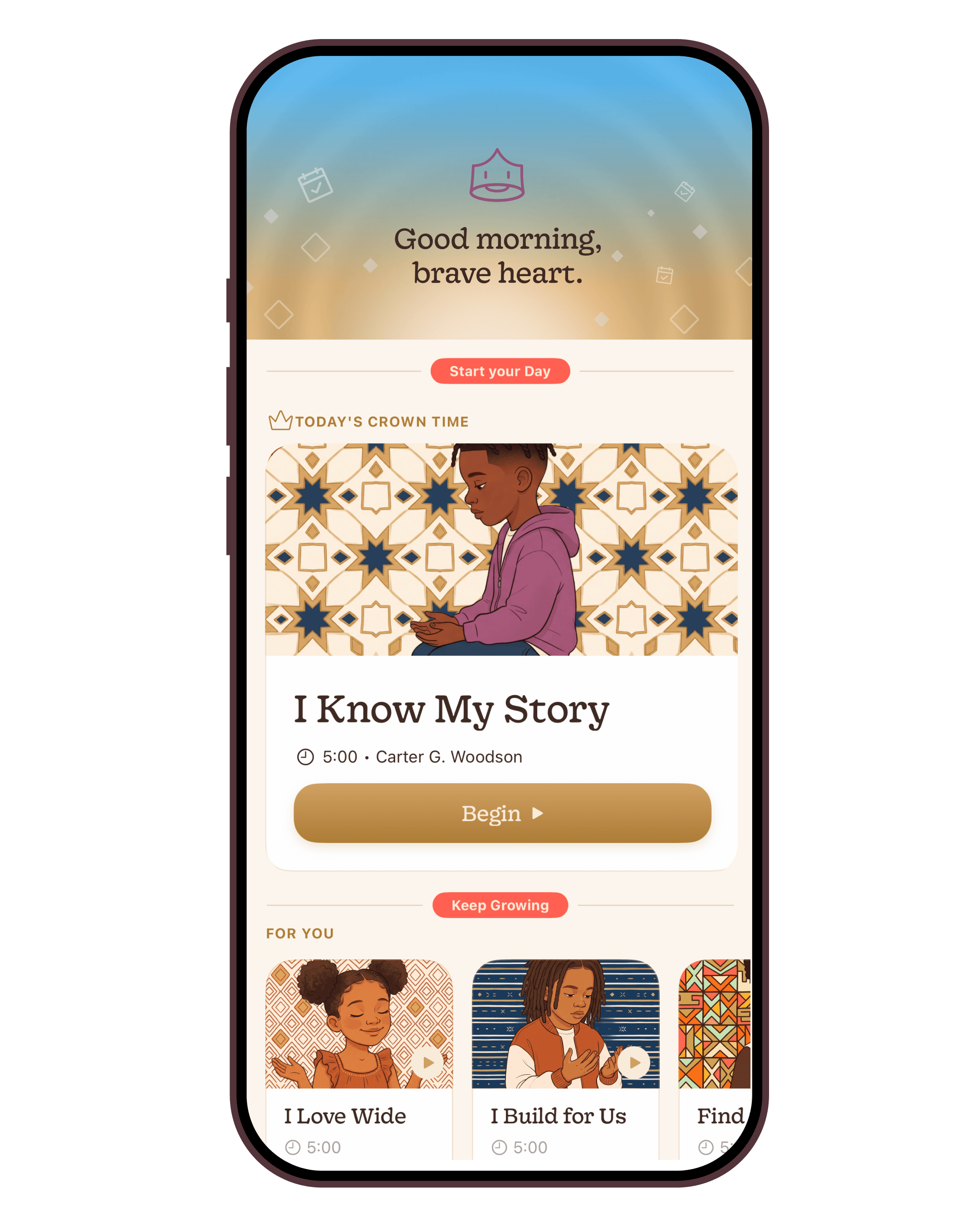 The Bright Crowns app