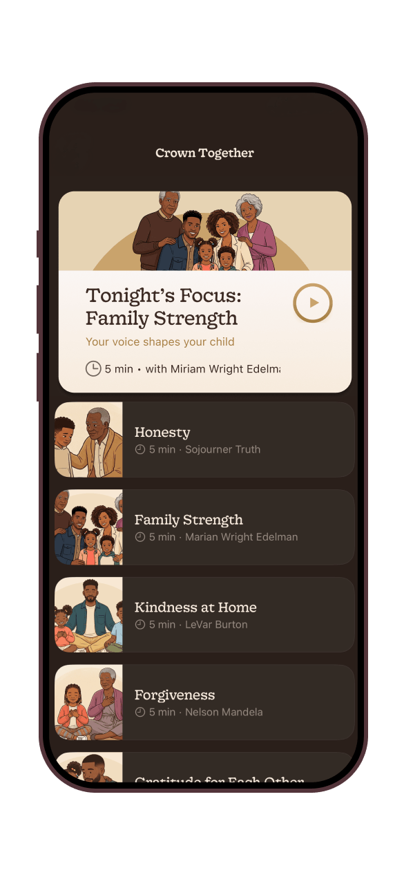 Crown Together — a family reflection